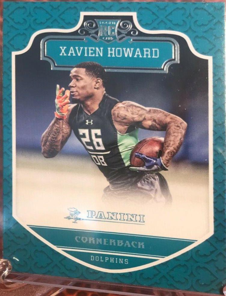 Xavien Howard #237 Football Cards 2016 Panini