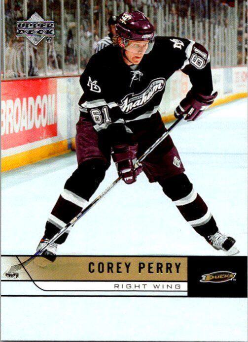 Corey Perry #1 Hockey Cards 2006 Upper Deck