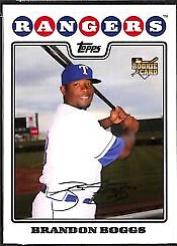 Brandon Boggs #UH111 Baseball Cards 2008 Topps Update & Highlights