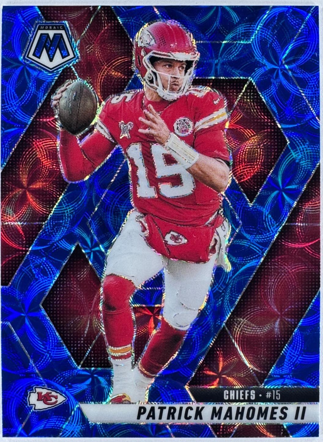 Patrick Mahomes II [Blue Scope] #200 Prices | 2025 Panini Mosaic