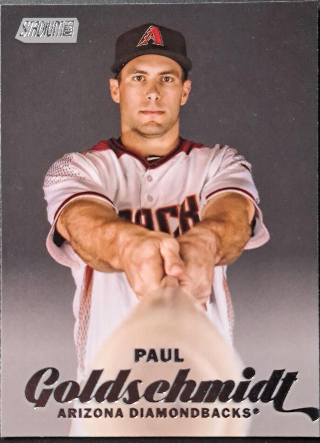 Paul Goldschmidt #99 2017 Stadium Club Baseball