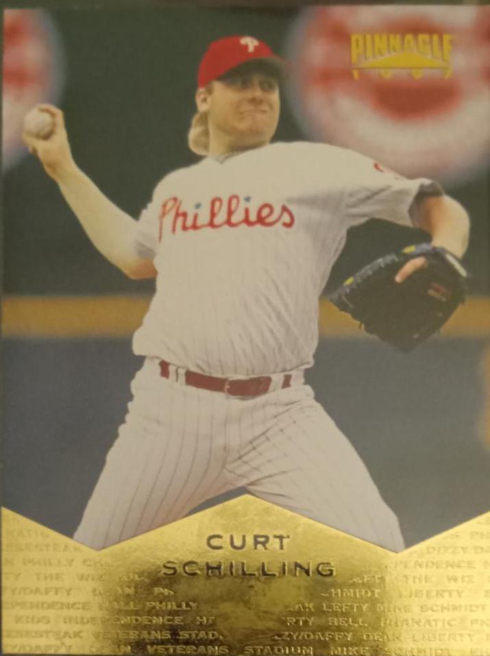 Curt Schilling #9 Baseball Cards 1997 Pinnacle