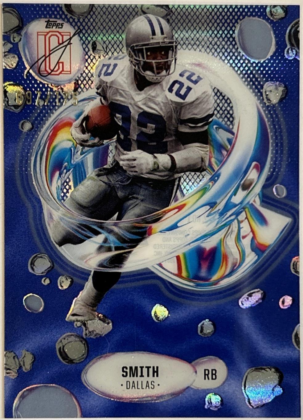 Emmitt Smith [Indigo] #F-17 Prices | 2024 Topps Signature Class ...