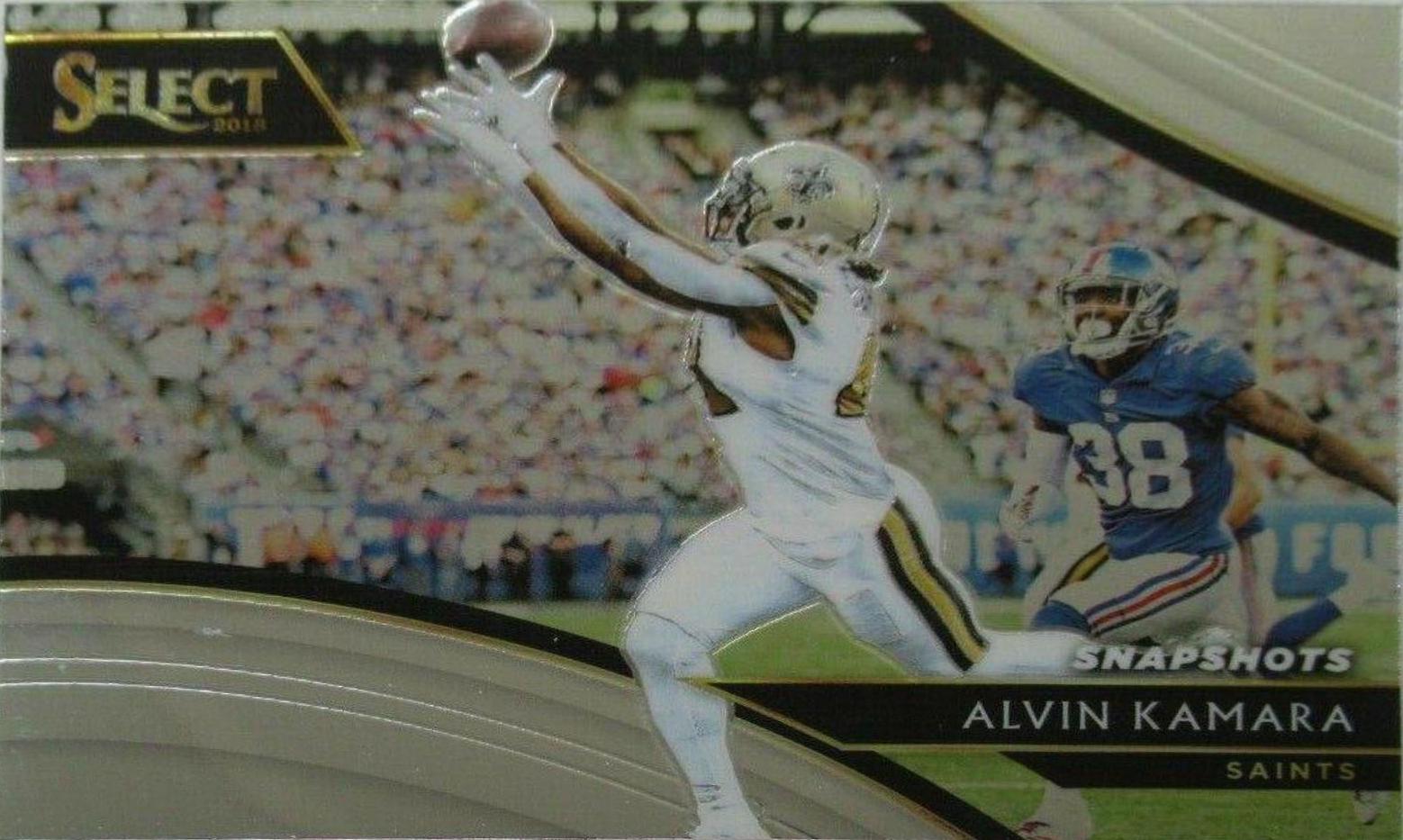 Alvin Kamara #SN-14 Football Cards 2018 Panini Select Snapshots