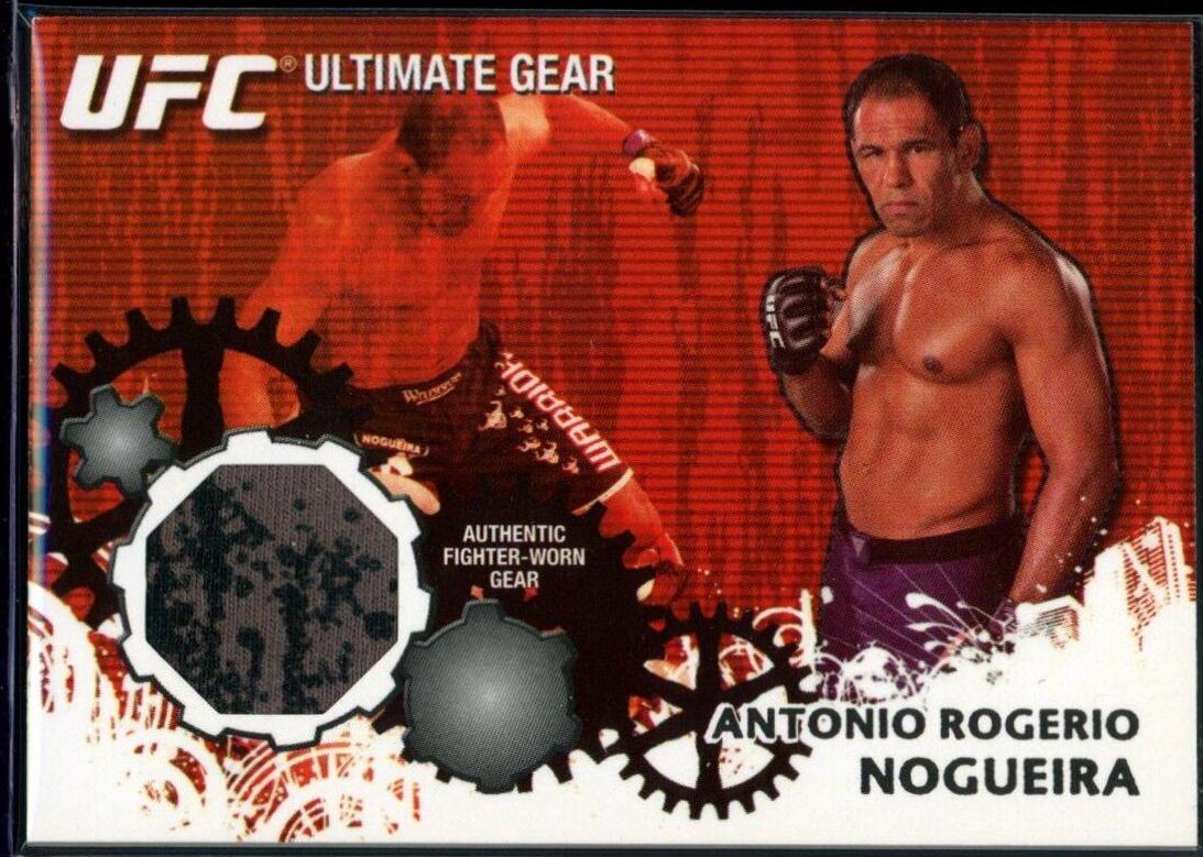 Antonio Rodrigo Nogueira #UG-AN Ufc Cards 2010 Topps UFC Ultimate Gear Relic