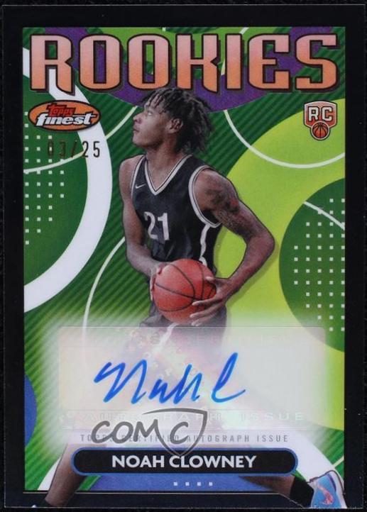 Noah Clowney [Black Refractor] #RFA-NC