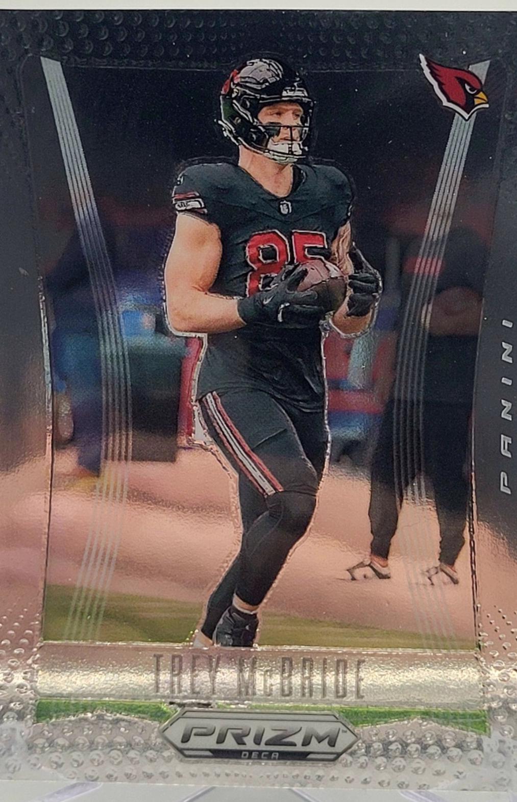 Trey McBride #4 2024 Panini Prizm Deca Football