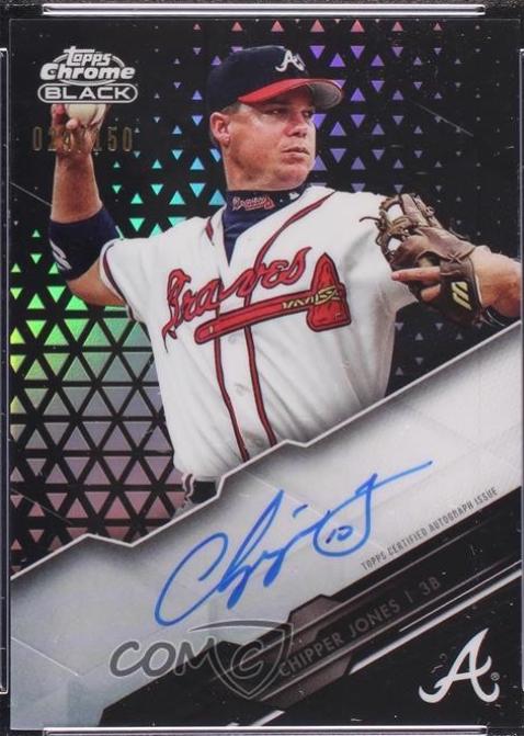 Chipper Jones [Refractor] #CBA-CJ