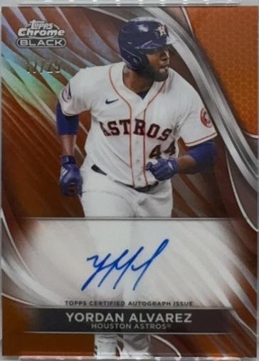 Yordan Alvarez [Orange Refractor] #CBA-YA