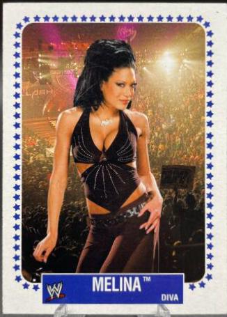Melina #67 Wrestling Cards 2008 Topps Heritage IV WWE