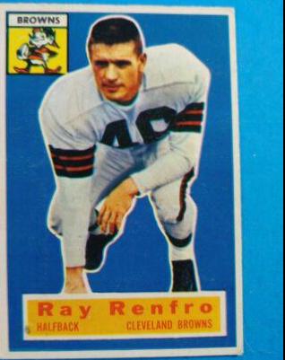 Ray Renfro #69 1956 Topps Football