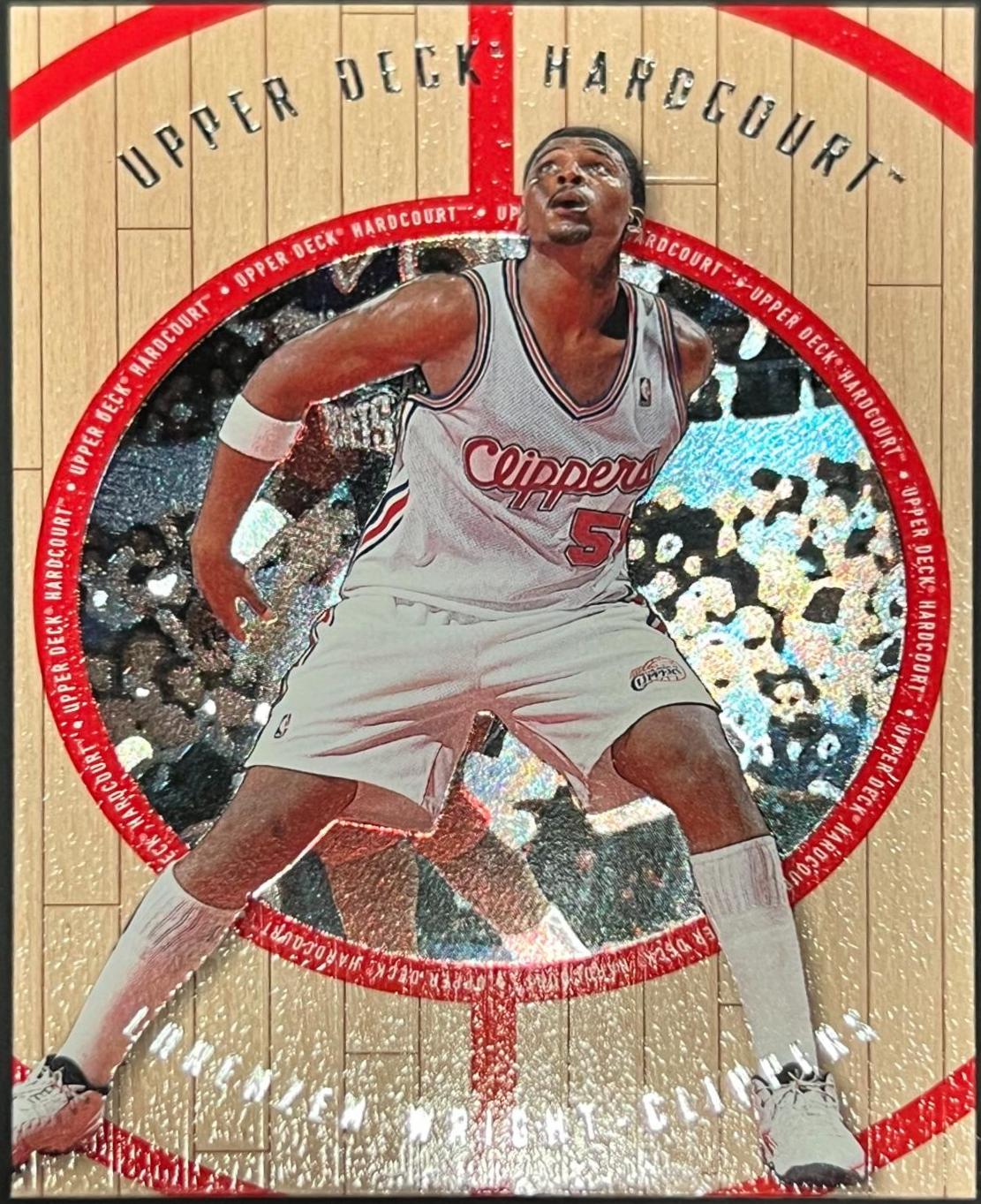 Lorenzen Wright #42 1998 Upper Deck Hardcourt Basketball