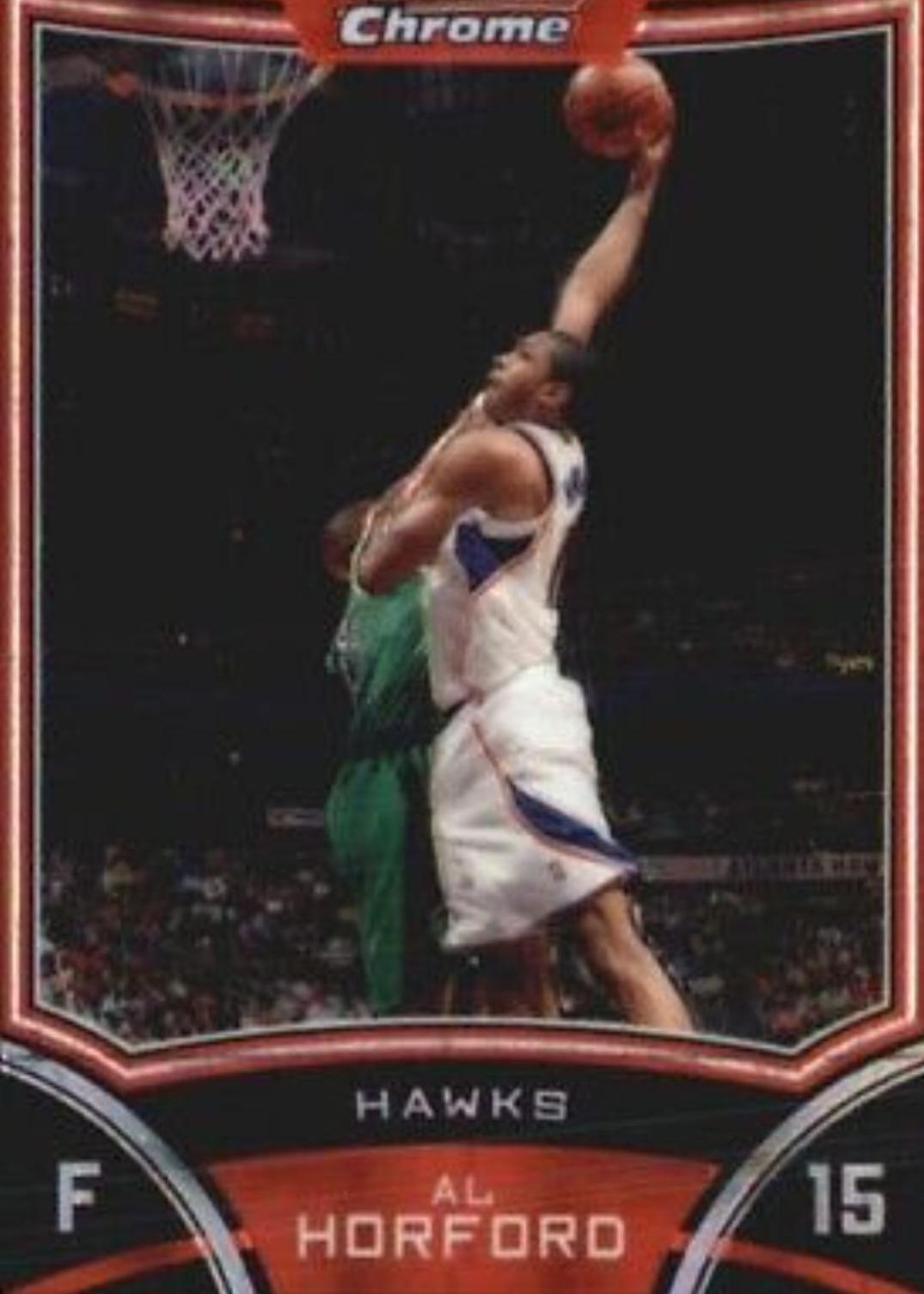 Al Horford #49 Basketball Cards 2008 Bowman Chrome