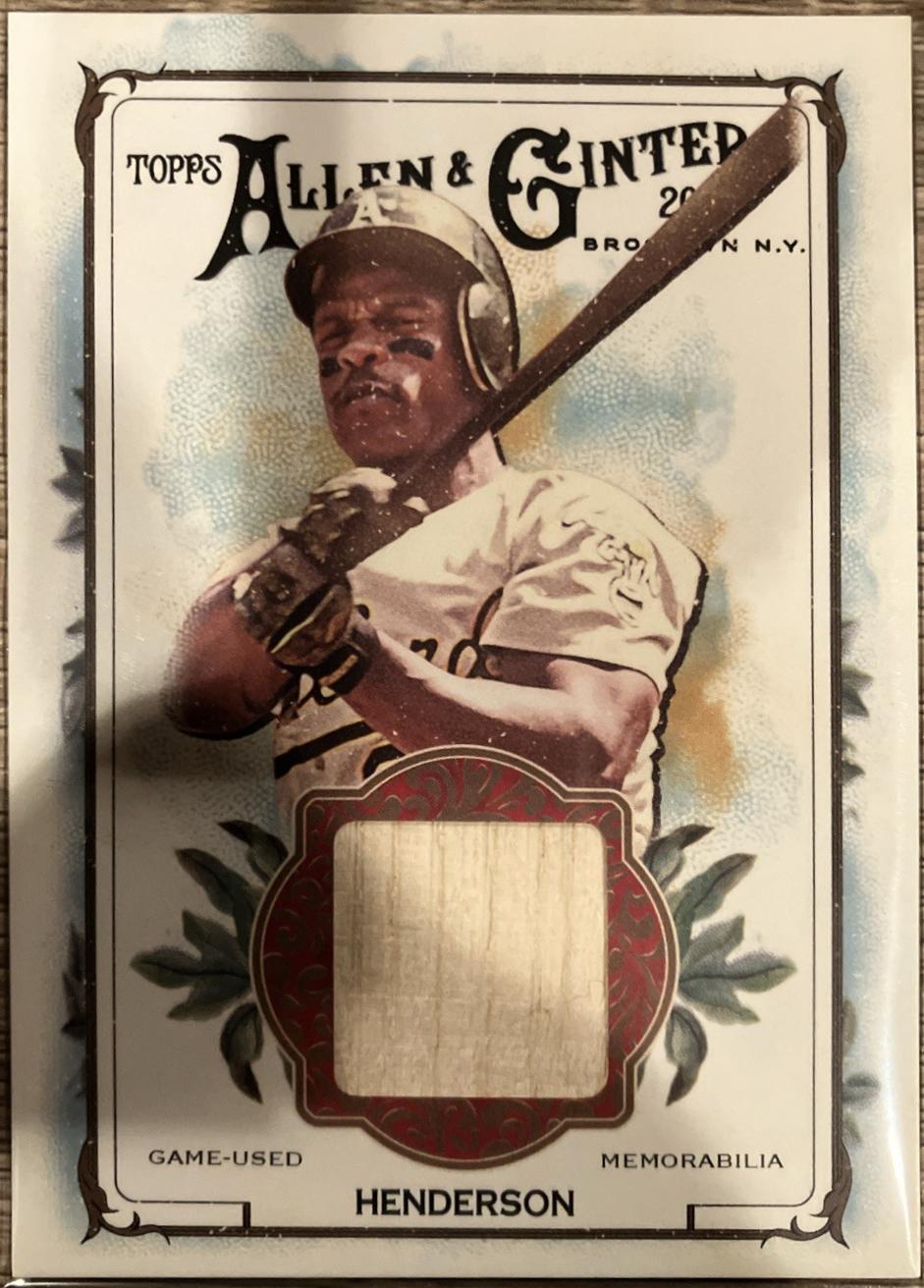 Rickey Henderson #AGR-RHE