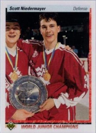 Scott Niedermayer #461 Hockey Cards 1990 Upper Deck