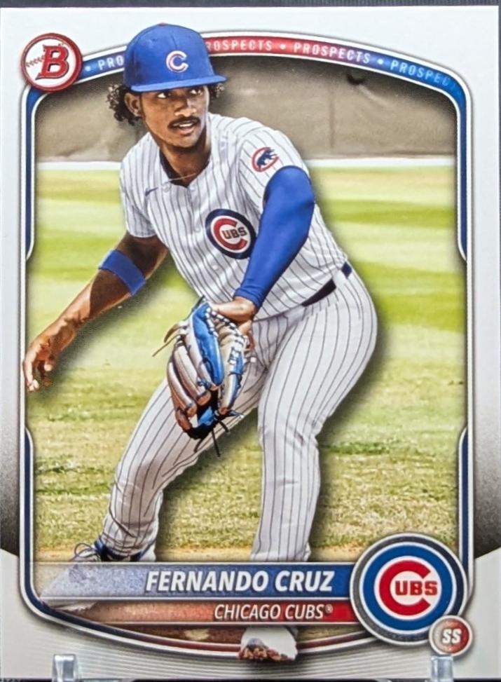 Fernando Cruz #BP-110 Baseball Cards 2025 Bowman Prospects