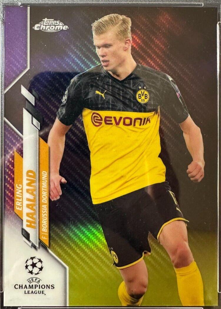 Erling Haaland [Purple Carbon Fiber Refractor] #74