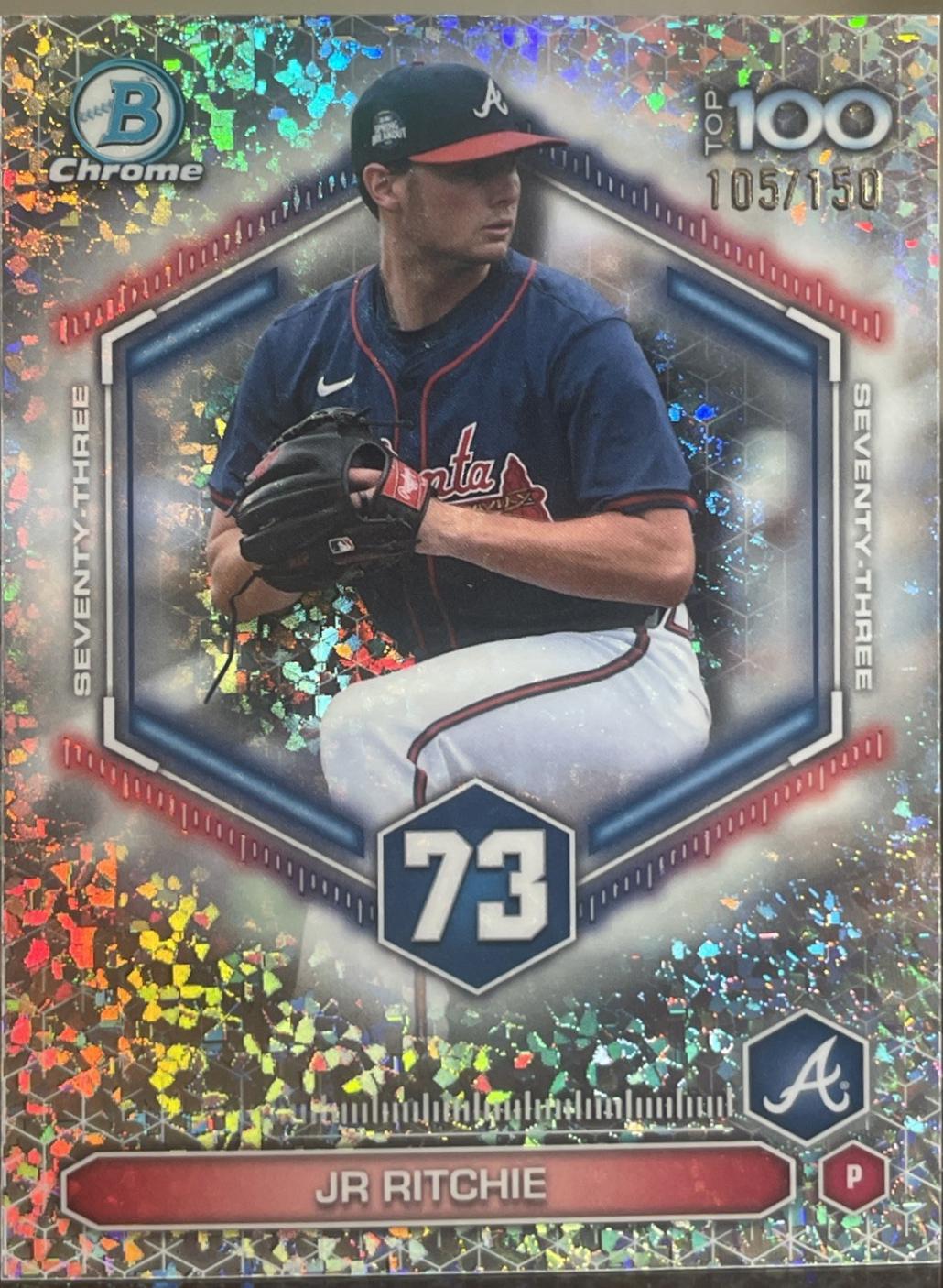 JR Ritchie #BTP-73 2026 Bowman Baseball Bowman Scouts Top 100