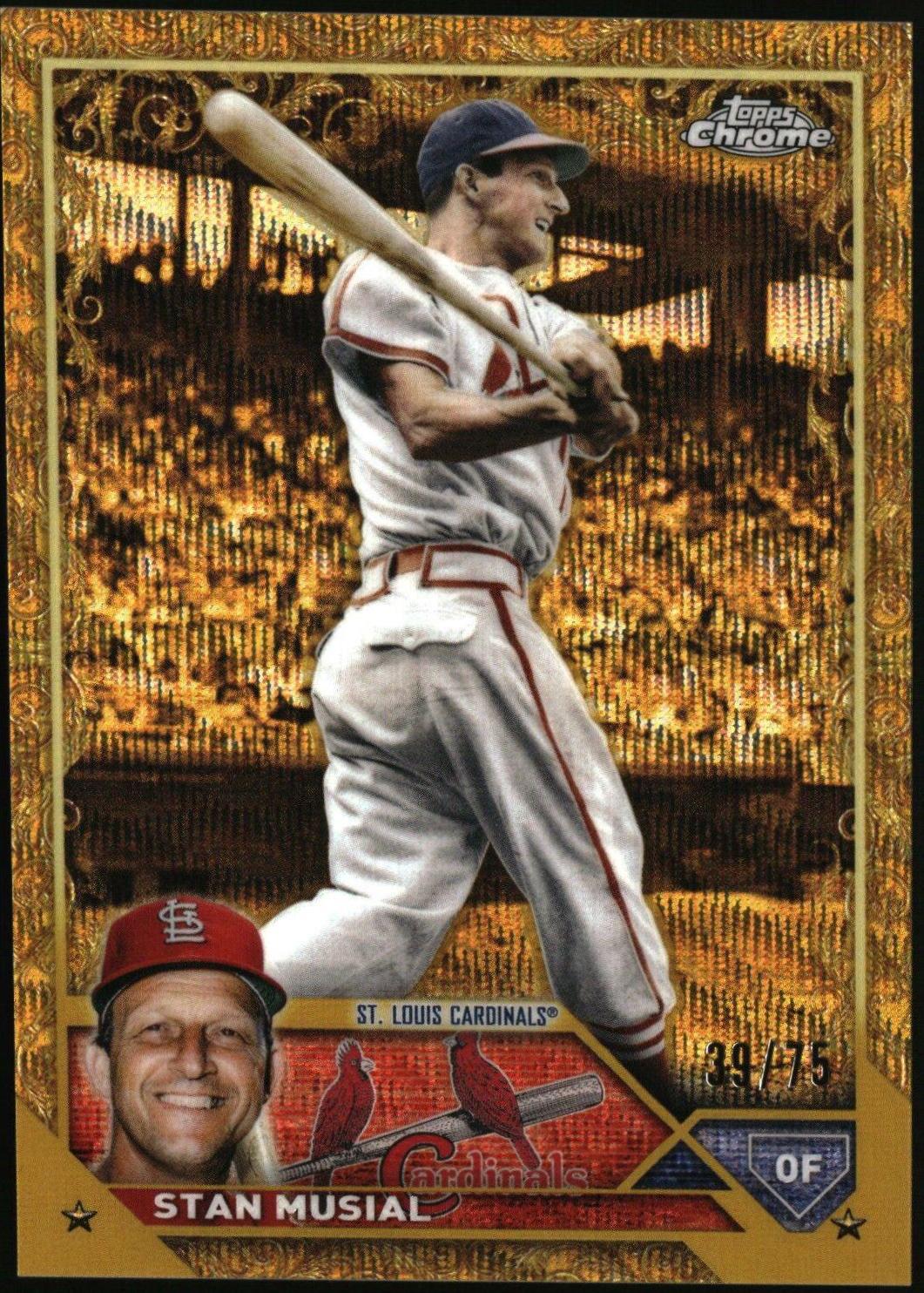 Stan Musial [Wave Gold] #8