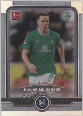 Niklas Moisander #4 Soccer Cards 2019 Topps Museum Collection Bundesliga