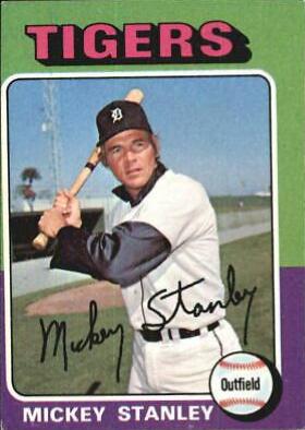Mickey Stanley (1975 Topps)