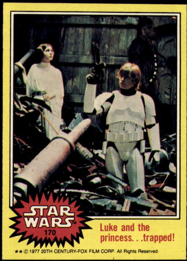 1977 Luke and the princess...trapped! #170