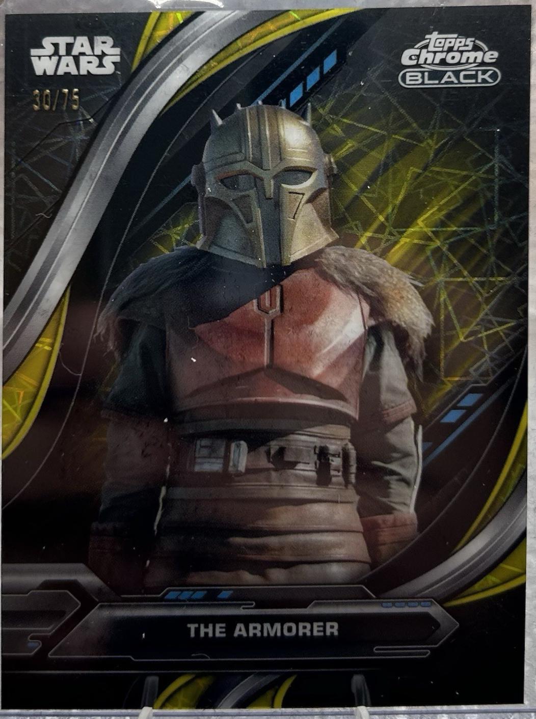 2025 The Armorer [Yellow Lazer Refractor] #23