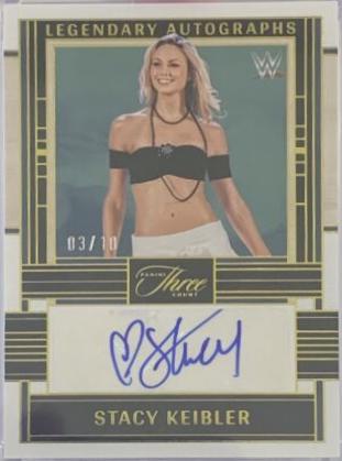 BECKETT BAS STACY keibler autographed signed card wwe EUR 28,00 - FR
