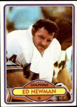 Ed Newman #201 Football Cards 1980 Topps