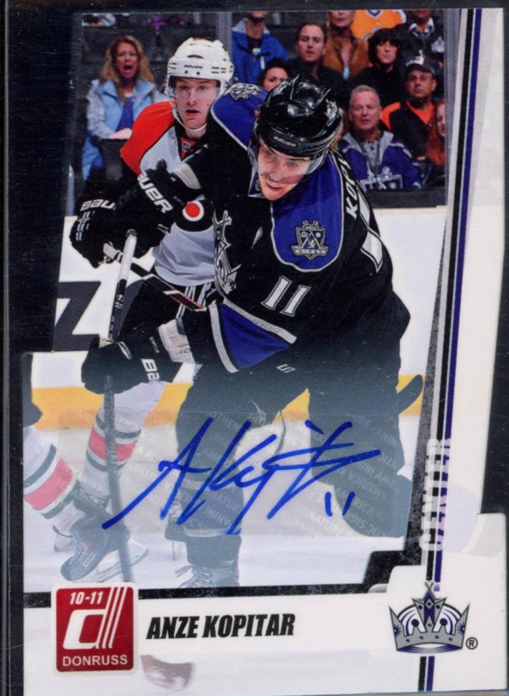 Anze Kopitar #59 2010 Panini Donruss Hockey