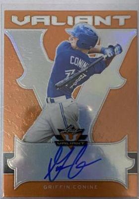 Griffin Conine #BA-GC1 2018 Leaf Valiant Baseball