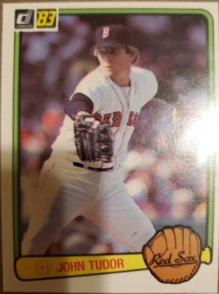 John Tudor #563 Baseball Cards 1983 Donruss