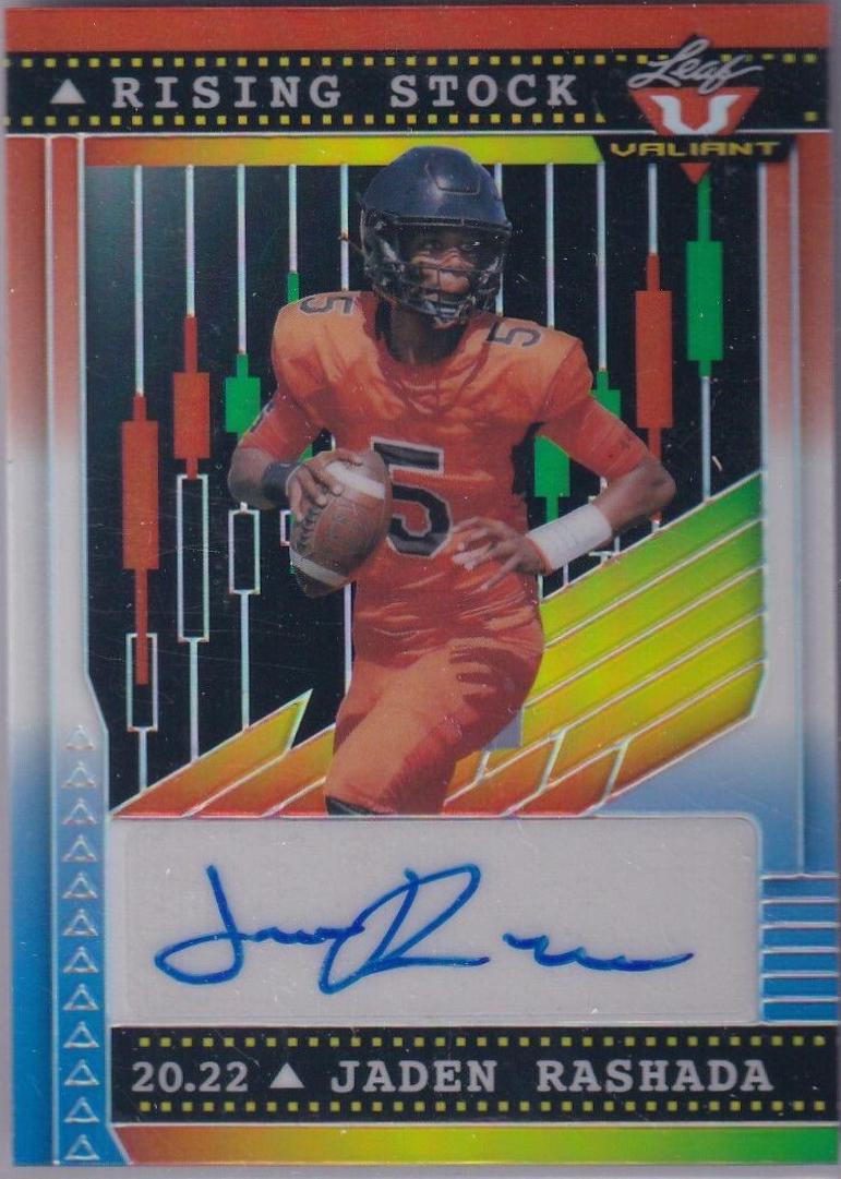 Jaden Rashada [RWB] #RS-JR1 Prices | 2022 Leaf Valiant Autographs ...