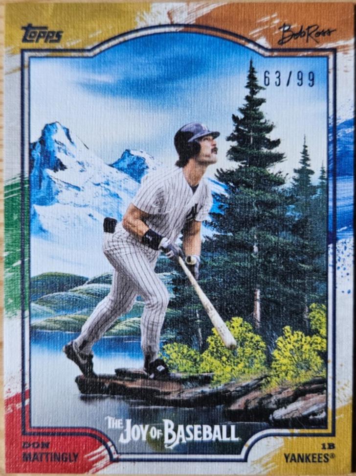 Don Mattingly [Paint Splatter] #64