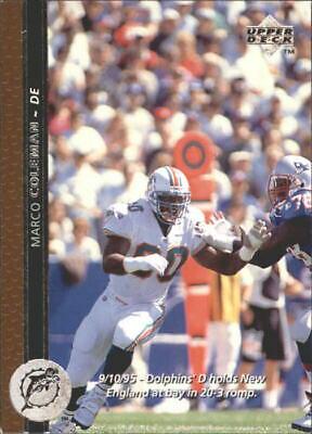 Marco Coleman #44 Football Cards 1996 Upper Deck