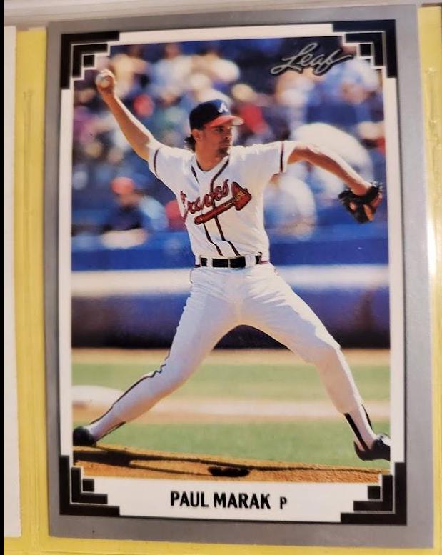 Paul Marak #260 Baseball Cards 1991 Leaf
