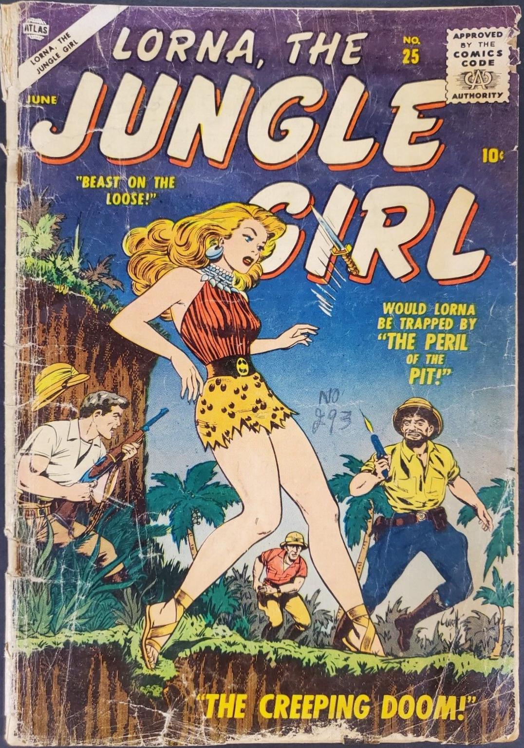 Lorna the Jungle Girl #25 (1957) Comic Books Lorna the Jungle Girl