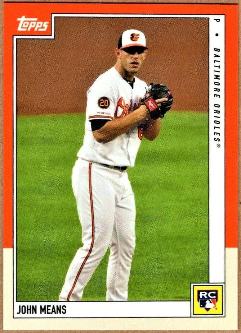 John Means #30 Baseball Cards 2019 Topps on Demand Rookie Review