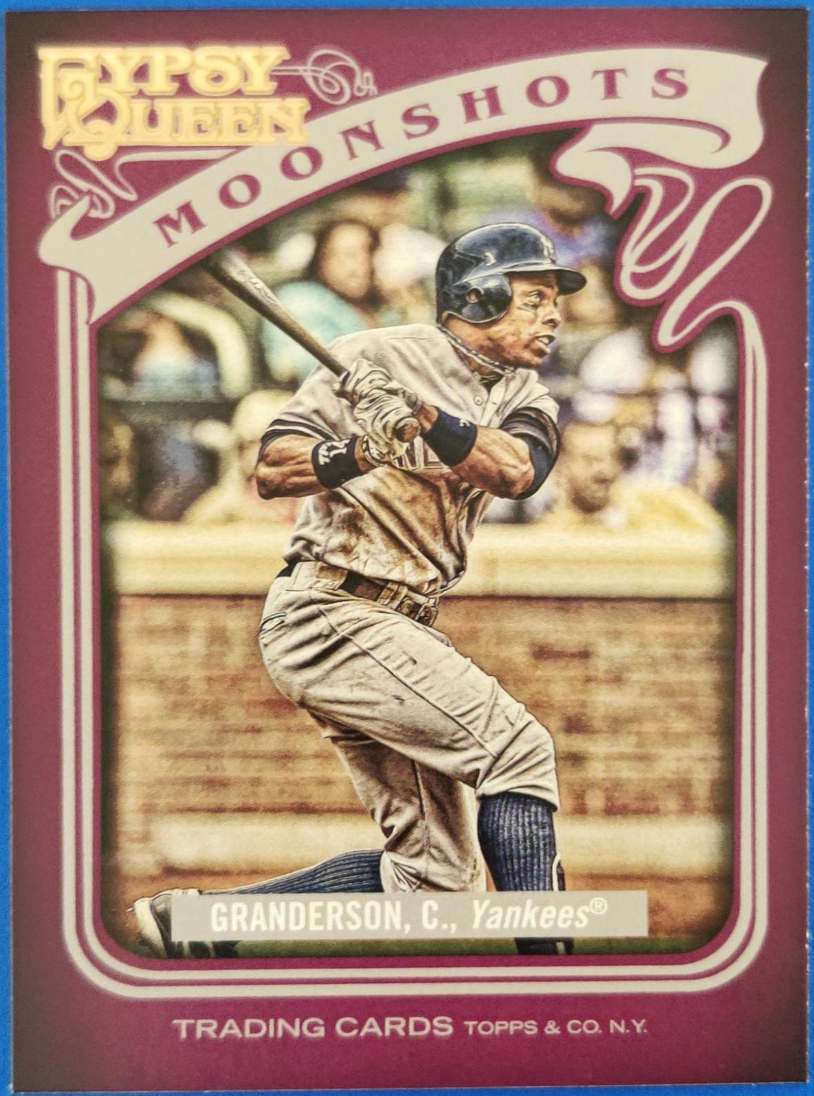 Curtis Granderson #MS-CG Baseball Cards 2012 Topps Gypsy Queen Moonshots