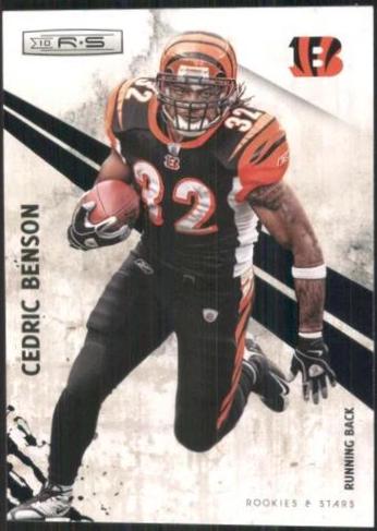 Cedric Benson #30 Football Cards 2010 Panini Rookies & Stars