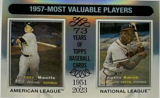 Hank Aaron / Mickey Mantle