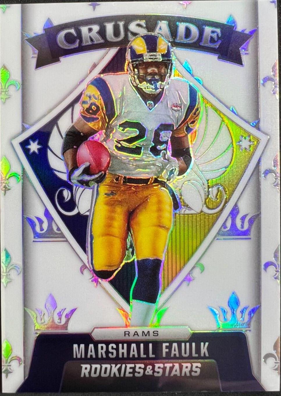 Marshall Faulk [White] #CR14