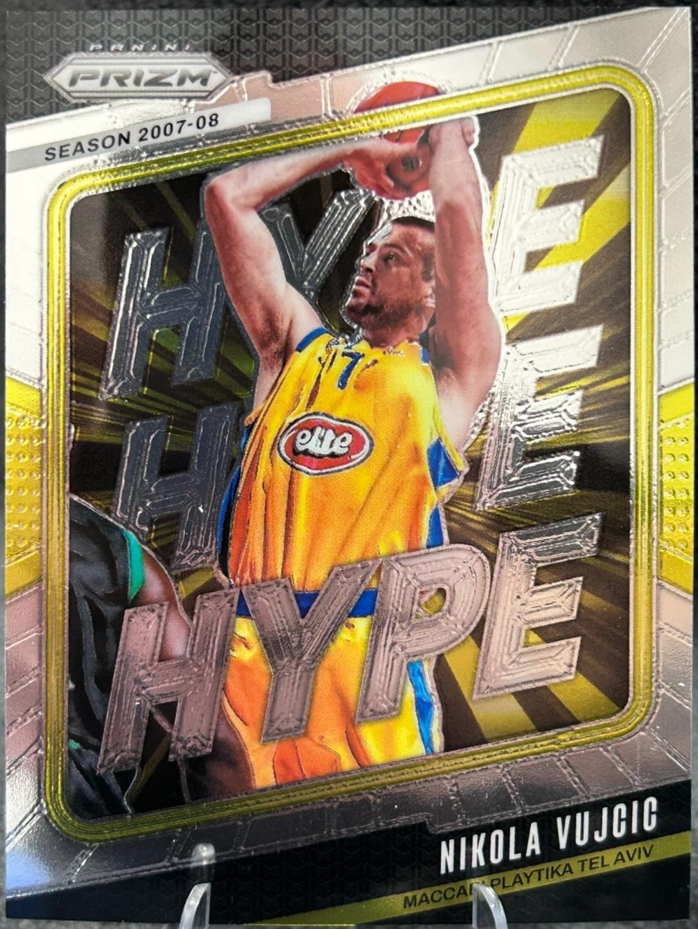 Nikola Vujcic #6 Basketball Cards 2024 Panini Prizm EuroLeague Hype