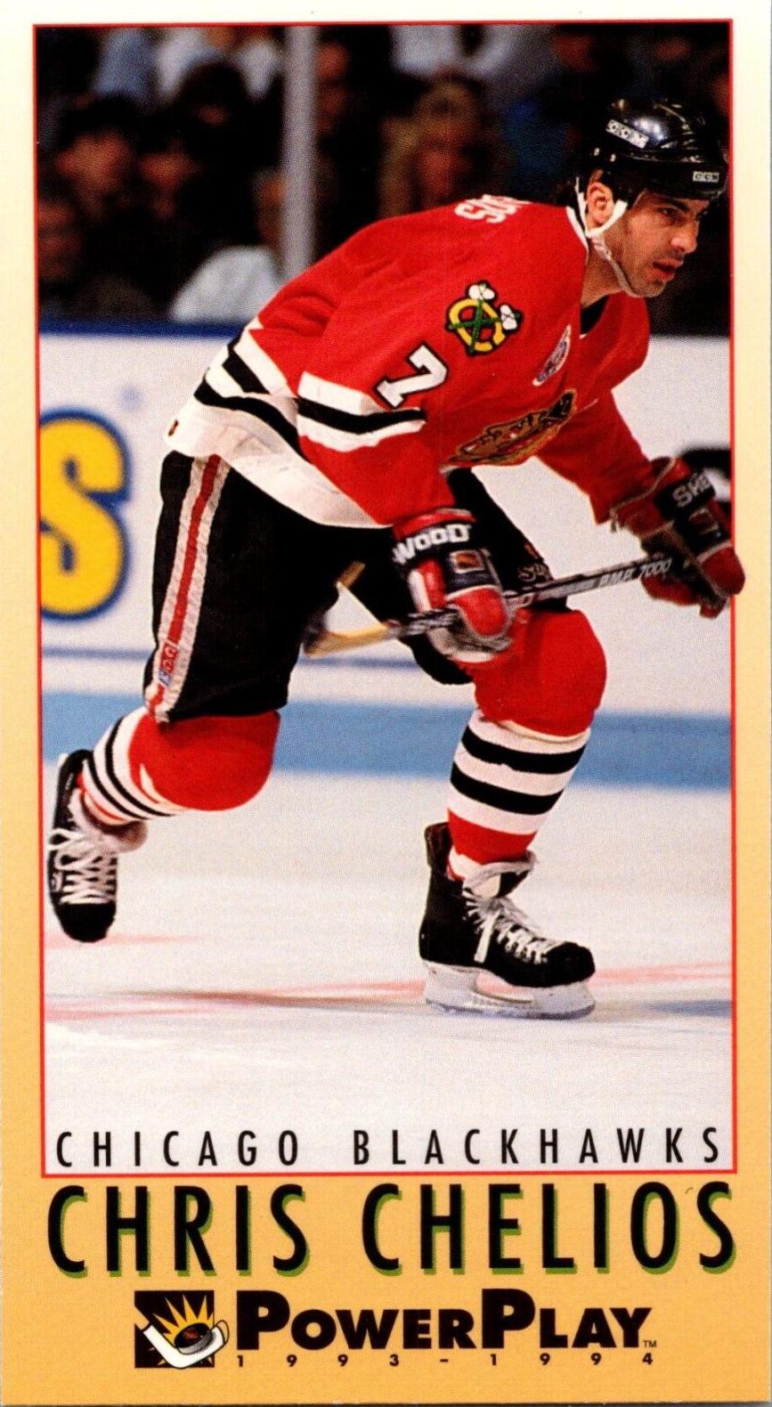 Chris Chelios #47 Hockey Cards 1993 Fleer Power Play