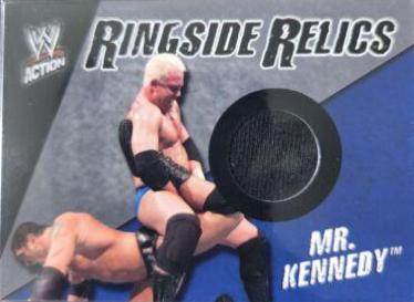 Mr. Kennedy Wrestling Cards 2007 Topps Action WWE Ringside Relics