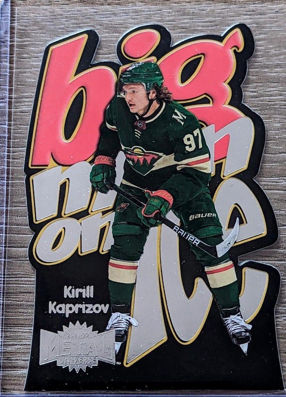 Kirill Kaprizov #BM-19 Hockey Cards 2021 Skybox Metal Universe Big Man on Ice