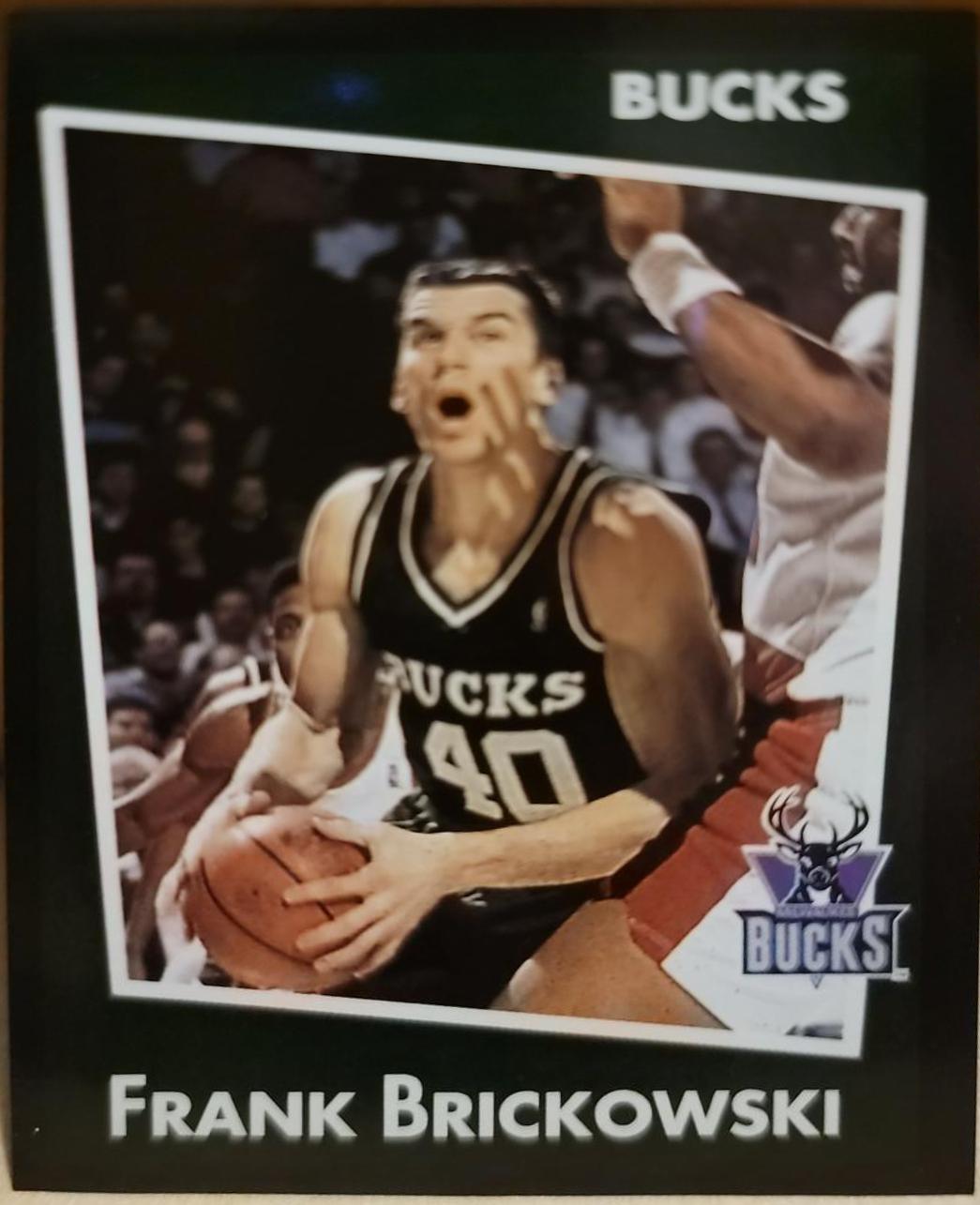Frank Brickowski #123 1993 Panini Stickers Basketball
