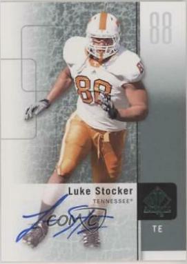 Luke Stocker #60 2011 Sp Authentic Football