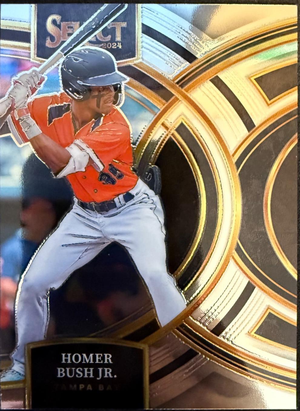 Homer Bush #21 2024 Panini Select Premier Baseball