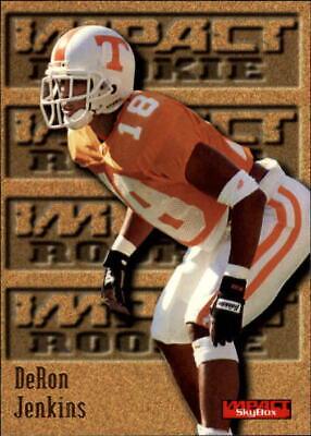 DeRon Jenkins #167 Football Cards 1996 Skybox Impact